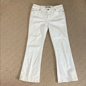 Chico's Platinum Flare White Jeans Never Worn